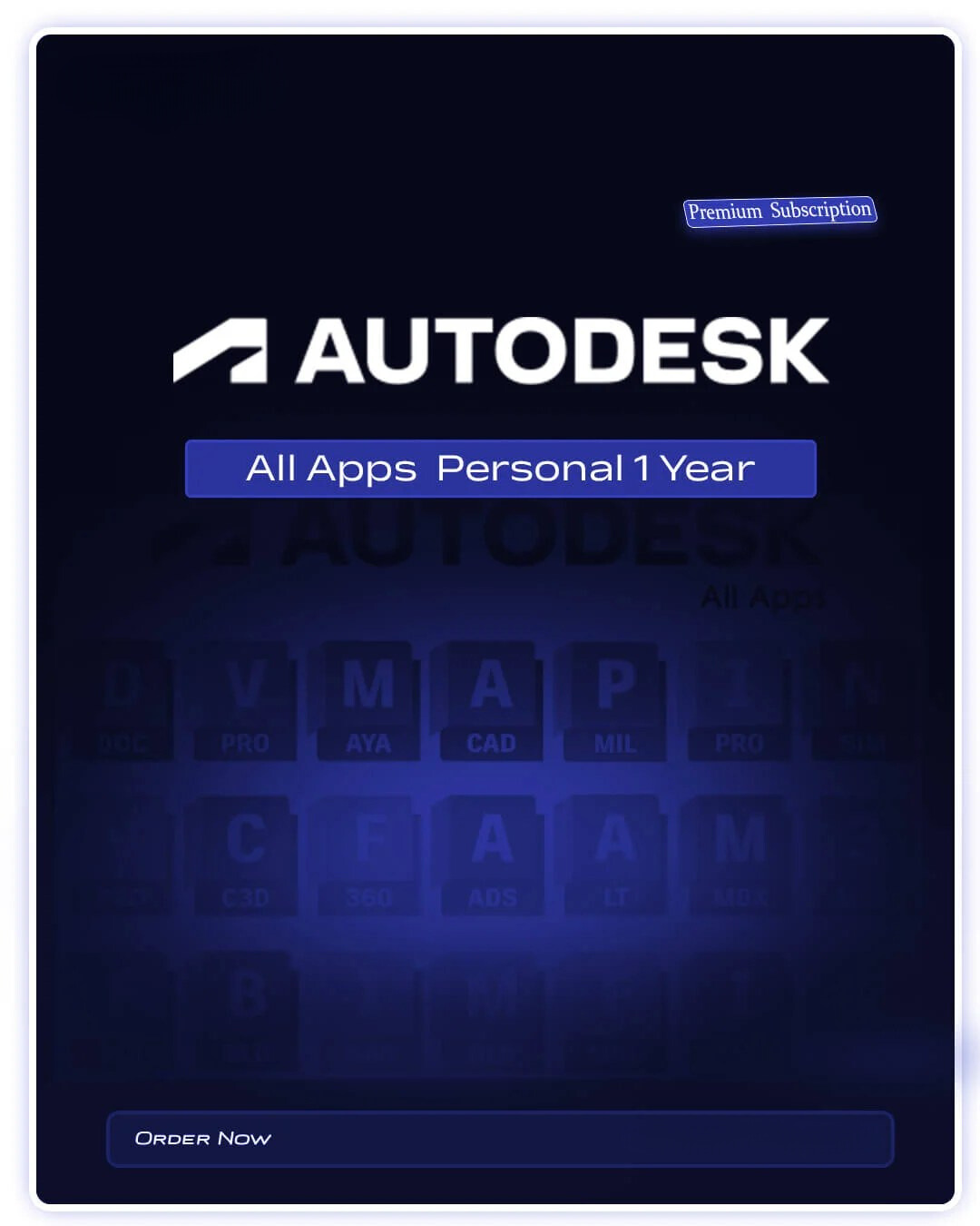 Autodesk All Apps 1-Year Subscription Autodesk All Apps 1-Year Subscription